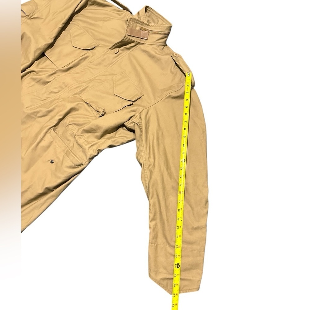 Alpha Industries Coat XL Regular Tan M65 Field Jacket First Gen Y2K Repro - Picture 15 of 16